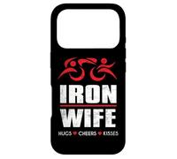 Carcasa para iPhone 17 Pro Triatlón Esposa Apoyo Tripulación - Hierro Distancia Swim Bike Run