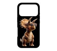 Carcasa para iPhone 17 Pro Triceratops Dinosaurio I Love Dinosaurs Cute Triceratops