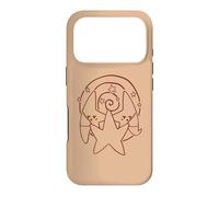 Carcasa para iPhone 17 Pro Trío de Estrellas Bailando en la Galaxia Y2K 90s