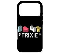 Carcasa para iPhone 17 Pro Trixie - Nombre Personalizado para Perros Trixie Pet Lover