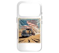 Carcasa para iPhone 17 Pro Truck Driver Trucker Camiseta Hombre Papá Big Rig American