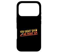 Carcasa para iPhone 17 Pro Tú los enciendes y Nosotros luchamos contra Ellos