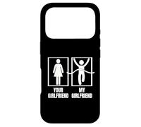 Carcasa para iPhone 17 Pro Tu Novia Mi Novia Maratón de Novio Orgulloso