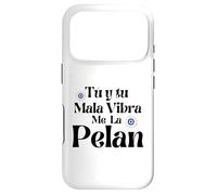 Carcasa para iPhone 17 Pro Tu y Tu Mala Vibra Me La Pelan