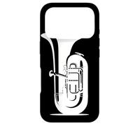 Carcasa para iPhone 17 Pro Tuba Instrumento de Metal Música de Jazz