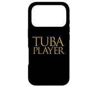 Carcasa para iPhone 17 Pro Tuba Player Musician Obscure Rhythm Instrument Tuba Musician