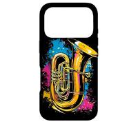 Carcasa para iPhone 17 Pro Tuba Streetart Brass Player Jazz Music