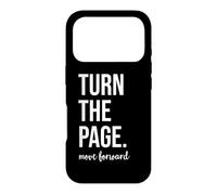 Carcasa para iPhone 17 Pro Turn The Page Book Lover Just One More Chapter Move Forward