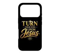 Carcasa para iPhone 17 Pro Turn Your Eyes Upon Jesus - Christian Faith Evangelism