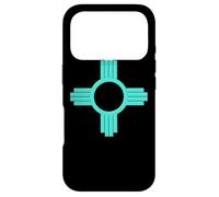Carcasa para iPhone 17 Pro Turquoise New Mexico Zia Symbol