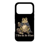 Carcasa para iPhone 17 Pro T'was The Ale M'Lord Funny Drunk Frog Beer Weird Medieval