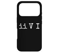 Carcasa para iPhone 17 Pro Two Five One II V I Jazz Acorde Progreso Música