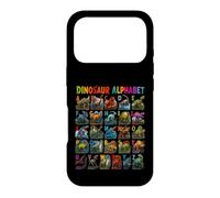 Carcasa para iPhone 17 Pro Types of Dinosaurs Alphabet ABC A-Z Dino Lover Kids Boys
