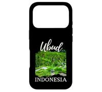 Carcasa para iPhone 17 Pro Ubud Bali Indonesia Souvenir Yoga Meditación Arroz Paddies