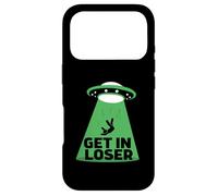 Carcasa para iPhone 17 Pro UFO Alien Abduction Get in Loser