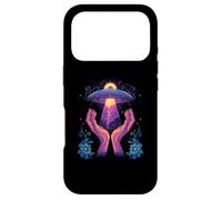 Carcasa para iPhone 17 Pro UFO Floral Bloom Alien Core Space Flower Secret Touch