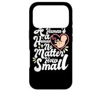 Carcasa para iPhone 17 Pro Un Humano es un Humano no Importa cuán pequeño Anti aborto Pro Life