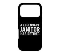 Carcasa para iPhone 17 Pro Un Legendario Conserje Tiene cotización de custodio de jubilación Jubilado