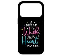 Carcasa para iPhone 17 Pro Un sueño es un Deseo Que Hace tu corazón