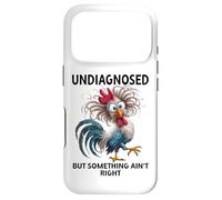 Carcasa para iPhone 17 Pro Undiagnosed But Something Ain't Right Funny Chicken Coworker