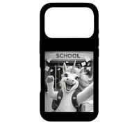 Carcasa para iPhone 17 Pro Unicornio Último Día De Escuela Vacaciones De Verano Divertido Meme Selfi