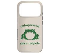 Carcasa para iPhone 17 Pro Unimpressed Since Tadpole Funny Frog Silly Graphic