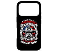 Carcasa para iPhone 17 Pro United States Firefighter We Run Towards The Flames