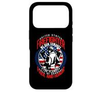 Carcasa para iPhone 17 Pro United States Firefighter We Run Towards The Flames