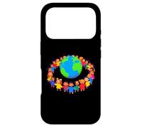 Carcasa para iPhone 17 Pro Unity Around The World - Kids Holding Hands Global Peace