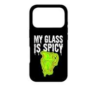 Carcasa para iPhone 17 Pro Uranium Glass Collector My Glass Is Spicy