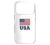Carcasa para iPhone 17 Pro USA American Flag Patriotic
