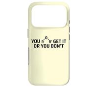 Carcasa para iPhone 17 Pro Usted Éter o lo consigues o no - Funny Chemistry Pun