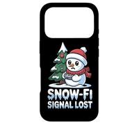 Carcasa para iPhone 17 Pro Vacaciones Tecnología Humor Nieve Conexión Navidad Amor Ropa