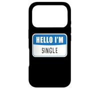 Carcasa para iPhone 17 Pro Valentine’s Day Dating Relationship Humor - Hello I'm Single