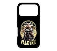 Carcasa para iPhone 17 Pro Valquiria Viking Mujer Doncella Valkyrja Ángel Nórdico Mitología