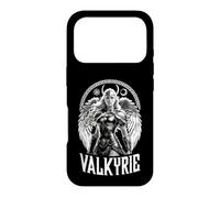 Carcasa para iPhone 17 Pro Valquiria Viking Mujer Doncella Valkyrja Ángel Nórdico Mitología