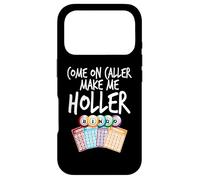 Carcasa para iPhone 17 Pro Vamos Caller Hazme Holler Funny Bingo Jugador Mujer