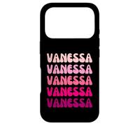Carcasa para iPhone 17 Pro Vanessa Retro Stack Design
