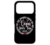 Carcasa para iPhone 17 Pro Vegas Girls Trip 2025 Crew We're Trouble When We're Together