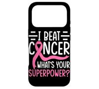 Carcasa para iPhone 17 Pro Vencí al cáncer ¿Cuál es tu Superpoder?