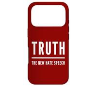 Carcasa para iPhone 17 Pro Verdad El Nuevo discurso de Odio Político Republicano Libertad Amor
