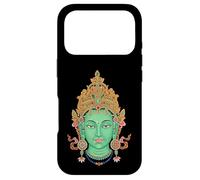 Carcasa para iPhone 17 Pro Verde Tara Vajrayana Budismo Tibetano Diosa Budista