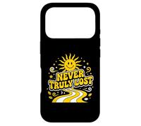 Carcasa para iPhone 17 Pro Versículo bíblico de inspiración de fe Cristiana Never Truly Lost