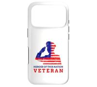 Carcasa para iPhone 17 Pro Veterano - Heroes of This Nation (Patriota del Ejército de Estados Unidos)