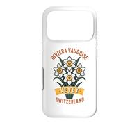 Carcasa para iPhone 17 Pro Vevey Suiza Narciso Flor