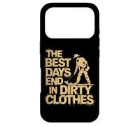 Carcasa para iPhone 17 Pro Vida de Detectorista The Best Days End In Dirty Clothes