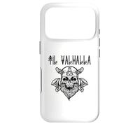 Carcasa para iPhone 17 Pro Viking Skull Til Valhalla Norse Mythology Warrior