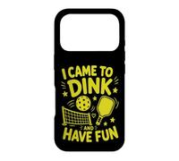 Carcasa para iPhone 17 Pro Vine A Dink Y Me Divierto Pickleball Paddle Sports