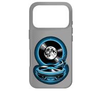 Carcasa para iPhone 17 Pro Vinilo Luna Sonido Cósmico