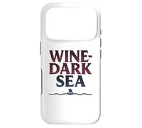 Carcasa para iPhone 17 Pro Vino Mar Oscuro Homero Griego Poesía épica Navegación